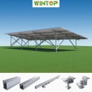 W-Shaped Solar Ground Support System